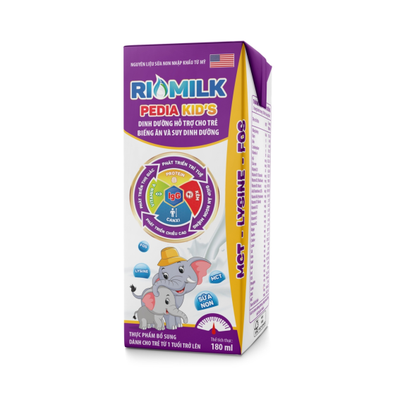 Sữa Phan Sẵn Rio Milk PEDIA KID'S 110ml