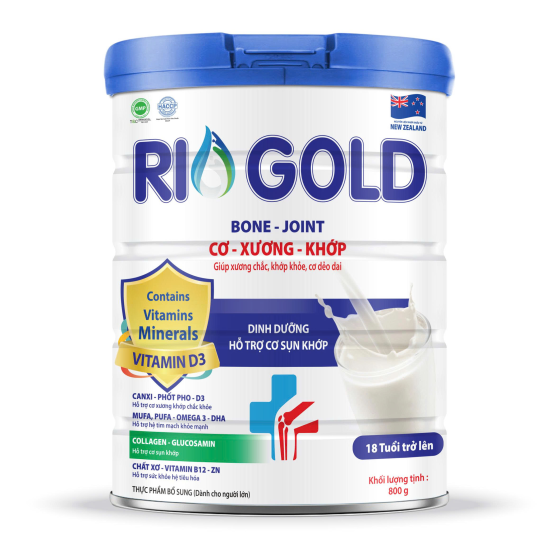 Rio Gold - Cơ Xương Khớp 800g