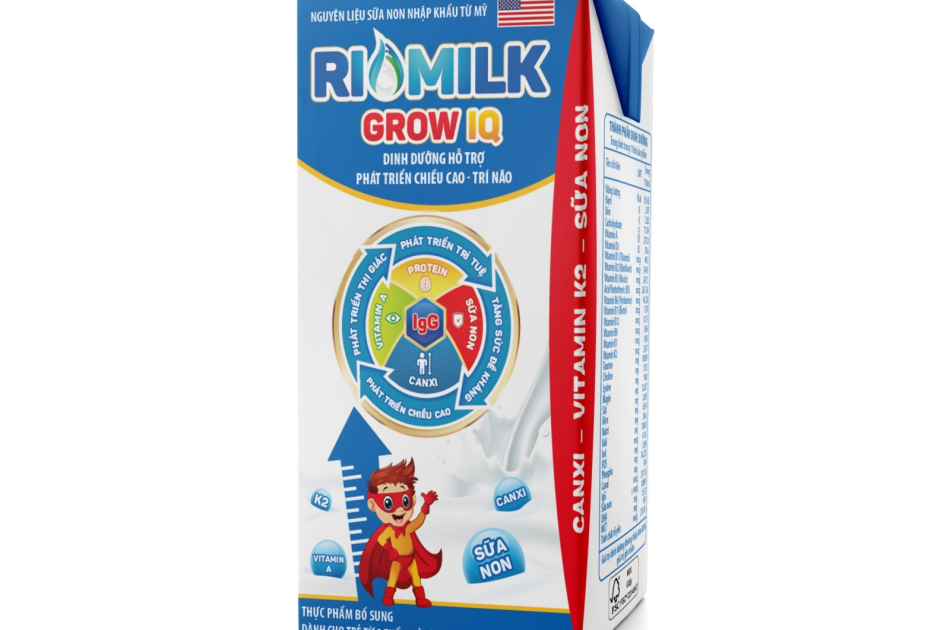 Sữa Pha Sẵn Rio Milk Grow IQ 110ml 