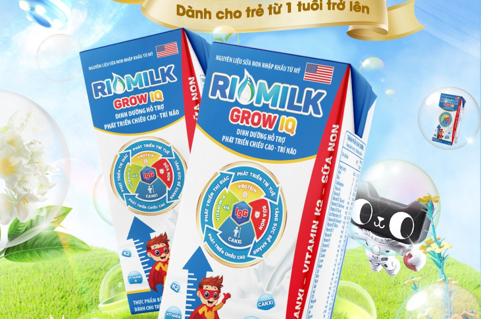 Sữa Pha Sẵn Rio Milk Grow IQ 110ml 