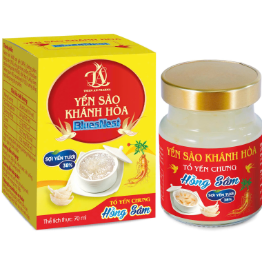 Tổ Yến Chưng Hồng Sâm BluesNest 70ml