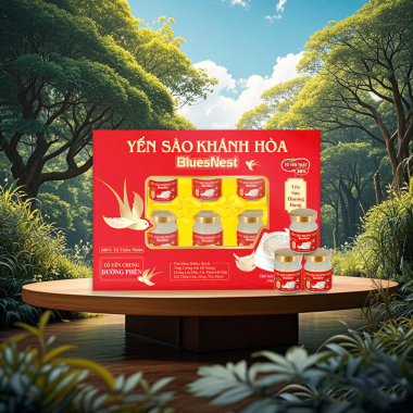 Hộp Quà Tổ Yến Chưng Đường Phèn BluesNest 