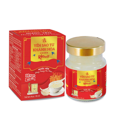 Tổ Yến Chưng Đông Trùng Hạ Thảo RioNest 70ml