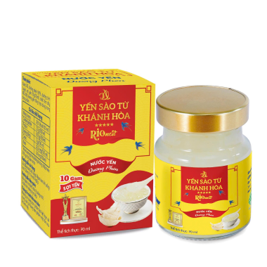 Tổ Yến Chưng Đường Phèn RioNest 70ml